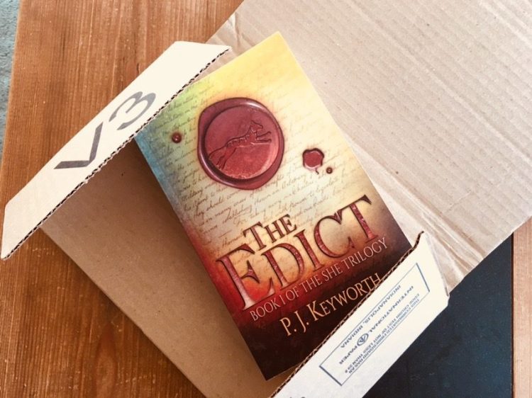 The Edict Paperback | Fantasy Novel | The She Trilogy | P. J. Keyworth